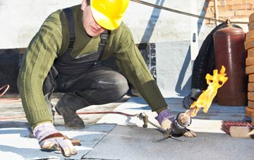 Kilmorack flat roof construction